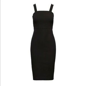 Banana Republic Square-Neck Bi-Stretch Dress